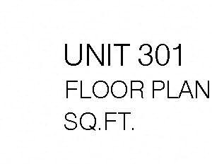 1 Bed 1 Bath 301 Floor Plan 1 Bed 1 Bath 301 Floor Plan at Market District Lofts, 2012 W. 25th St, Cleveland